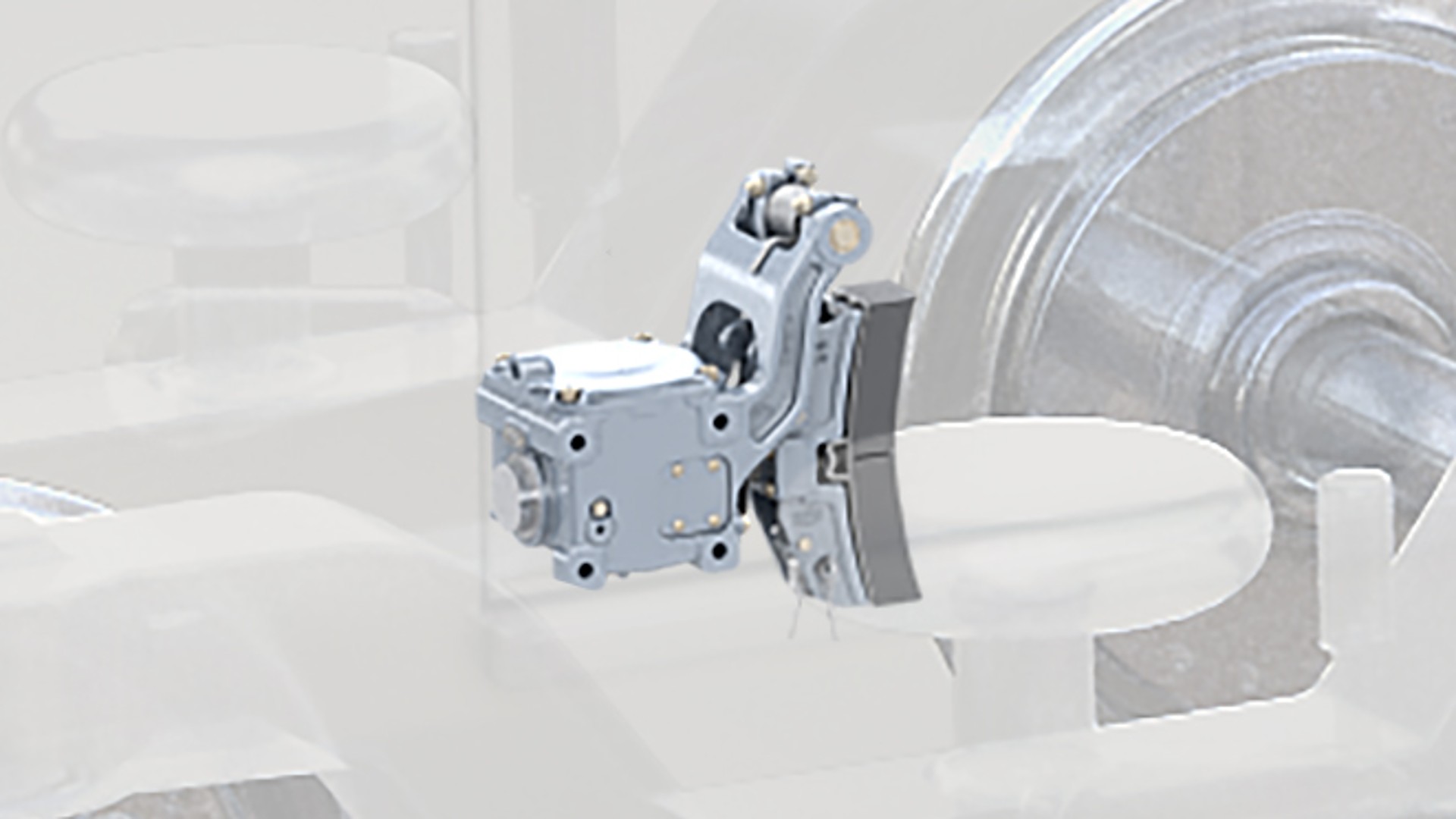 Brake system component with detailed engineering design.