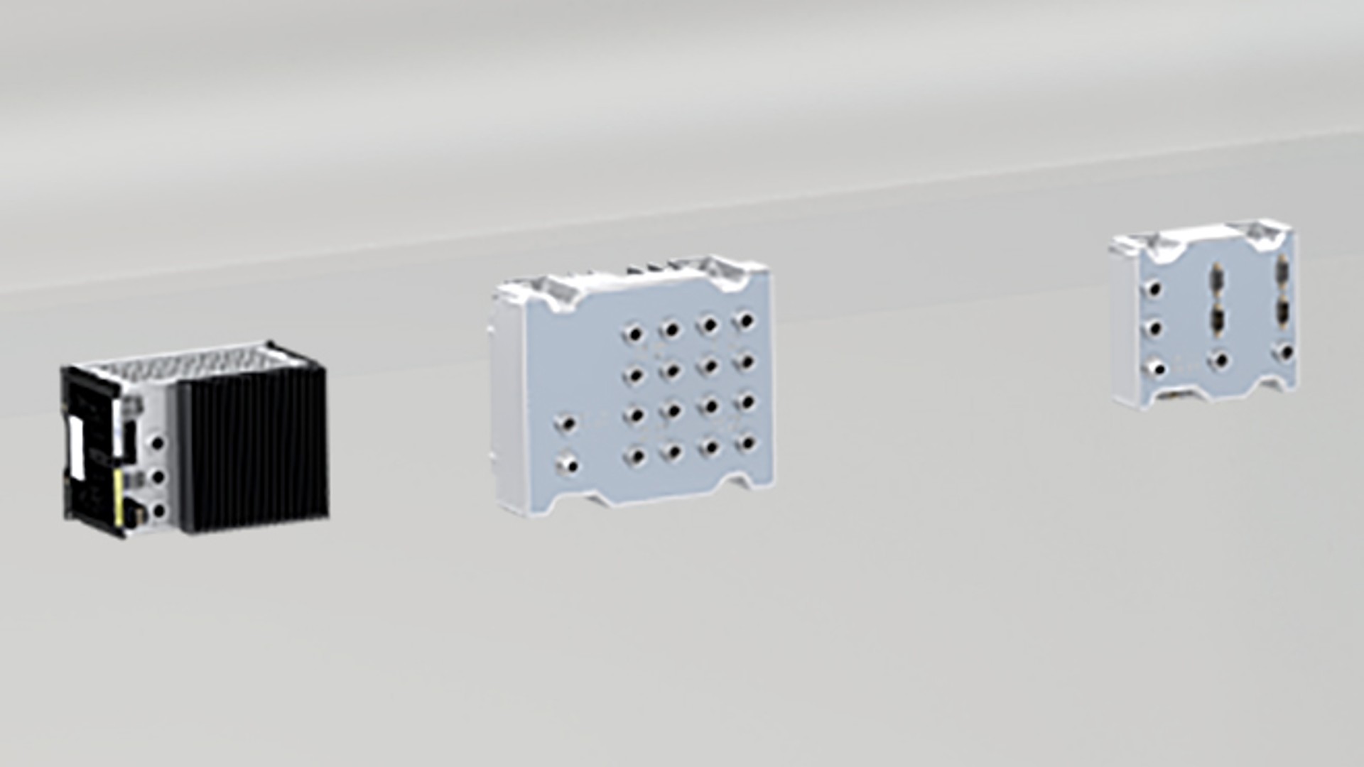 Technical components showcasing advanced engineering design.
