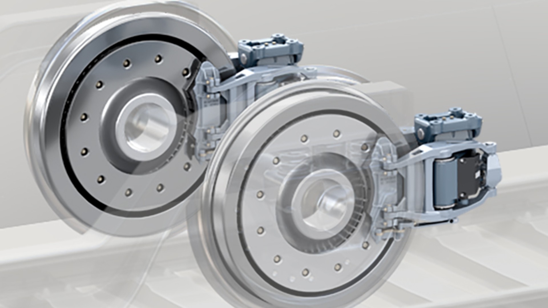 Automotive brake technology with dual brake discs.