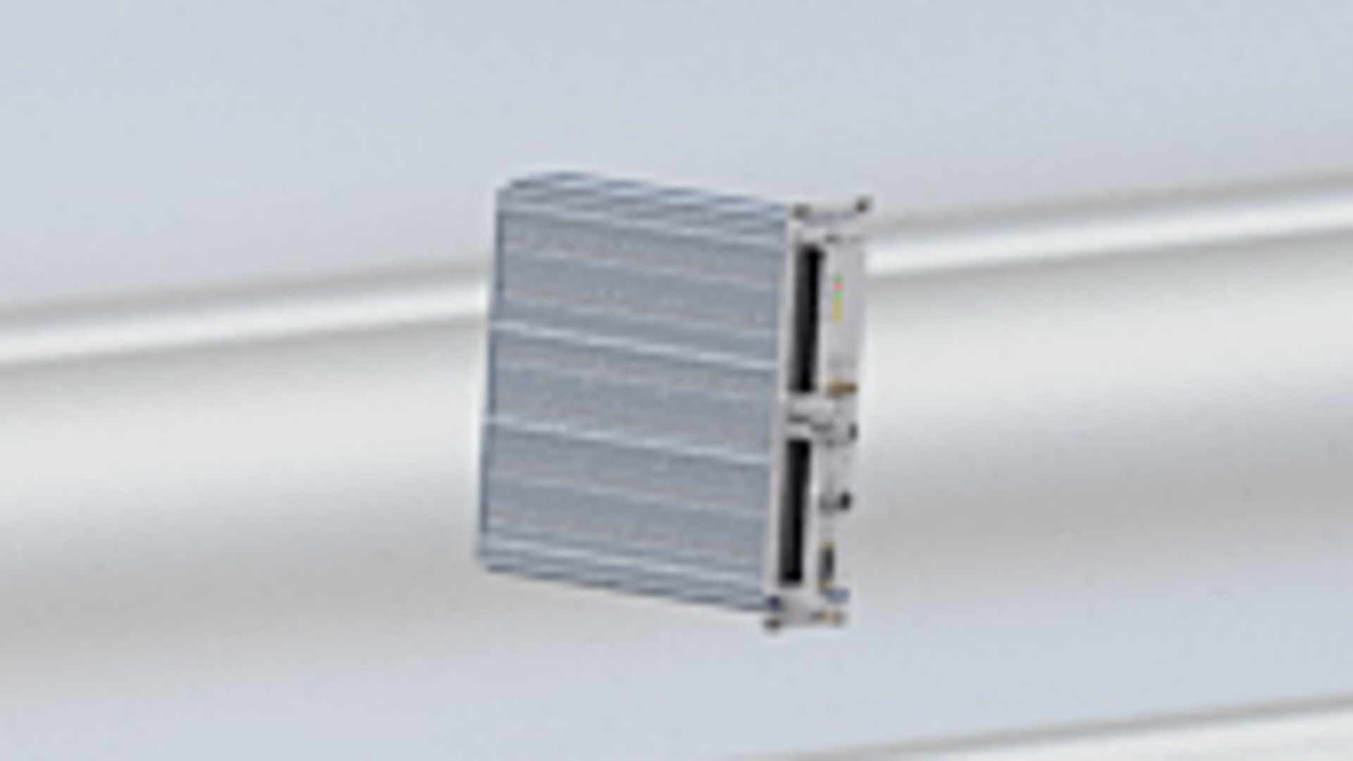 Cooling system component with silver metal casing