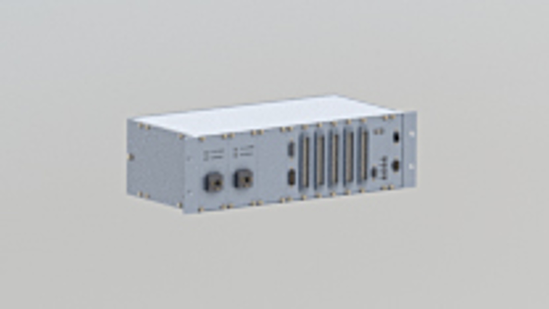 Electronic control unit for railway applications.