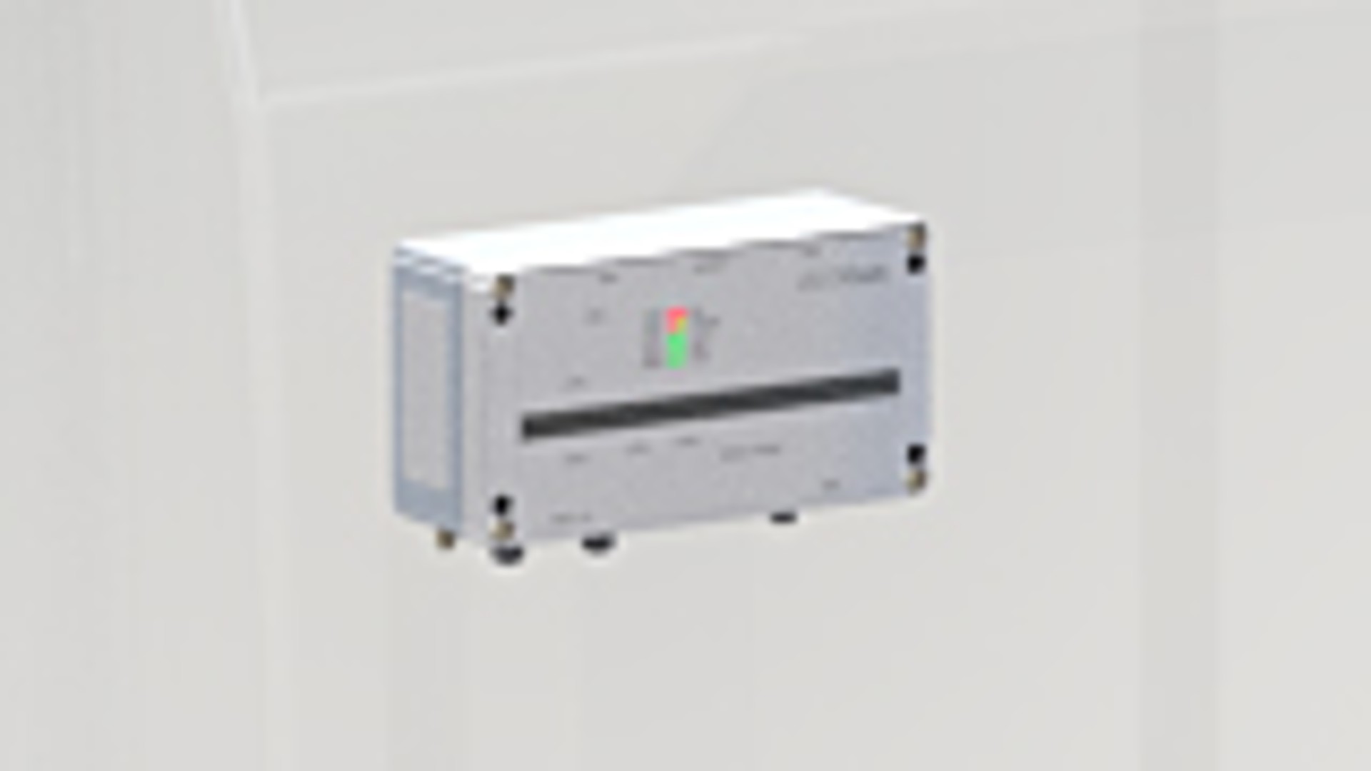 Control device with LED indicators and display.