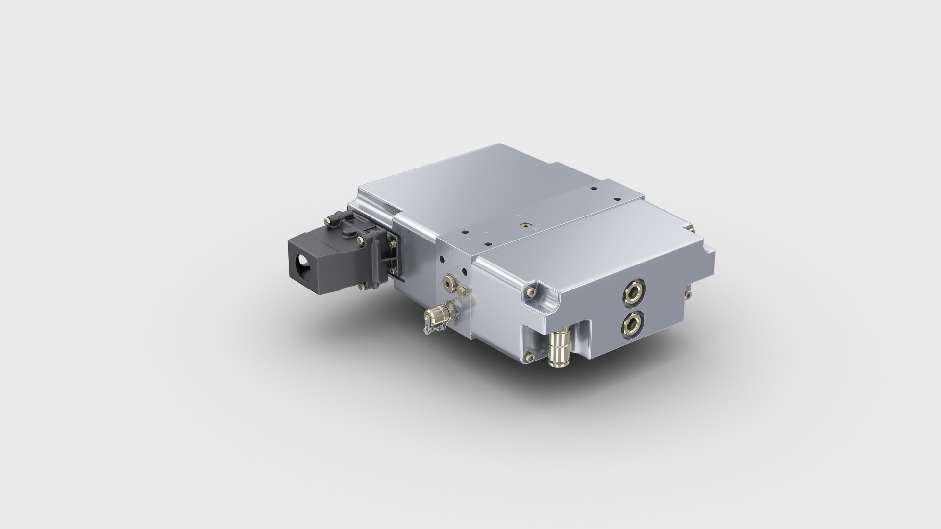 HydroControl Basic (type HGK) – compact hydraulic supply and control unit without accumulator for rail vehicles.