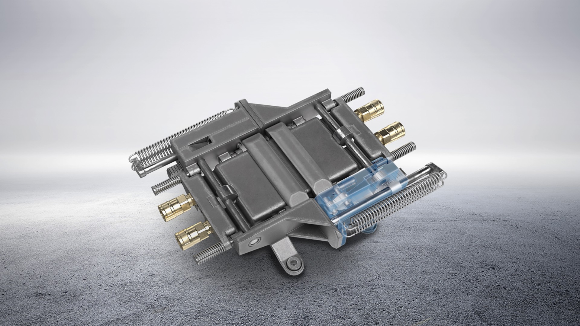 Functions of the electric contact coupler of Knorr-Bremse