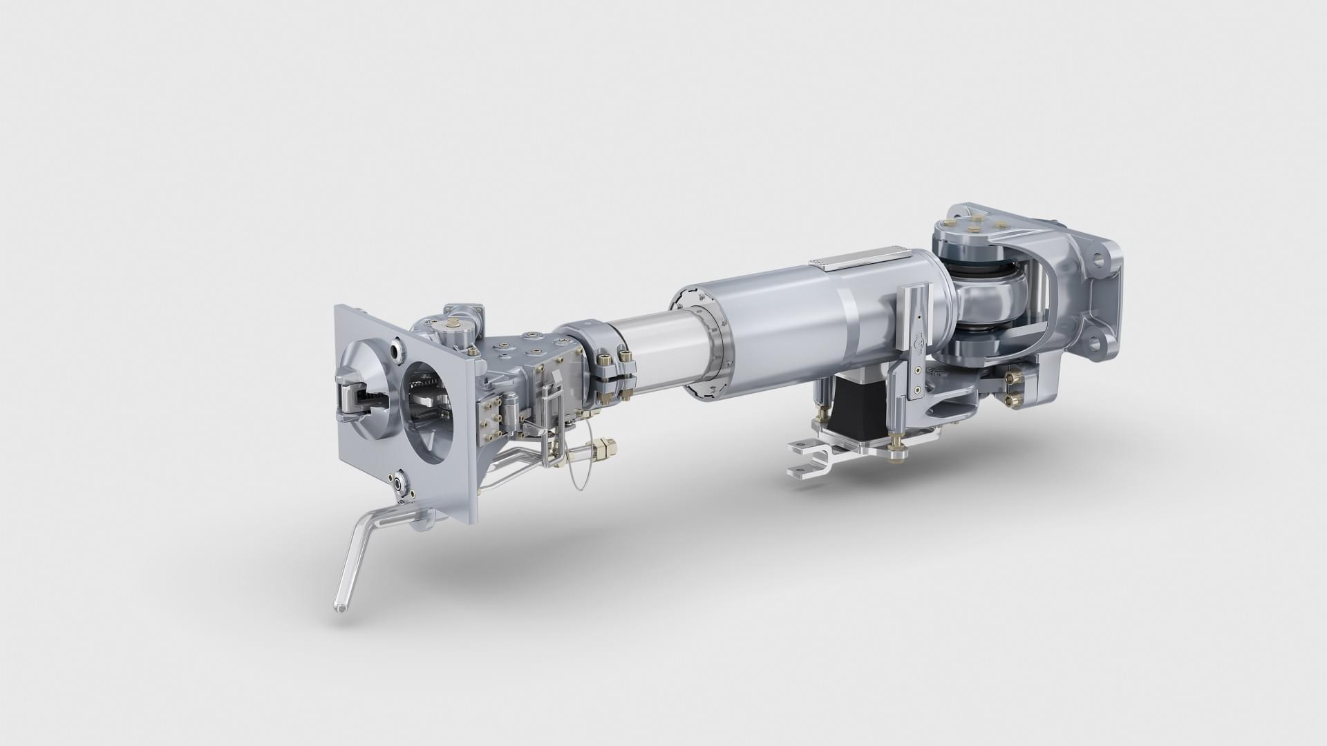 Rendering of our Digital Automatic Coupler "AutoLink" for Passenger Transport