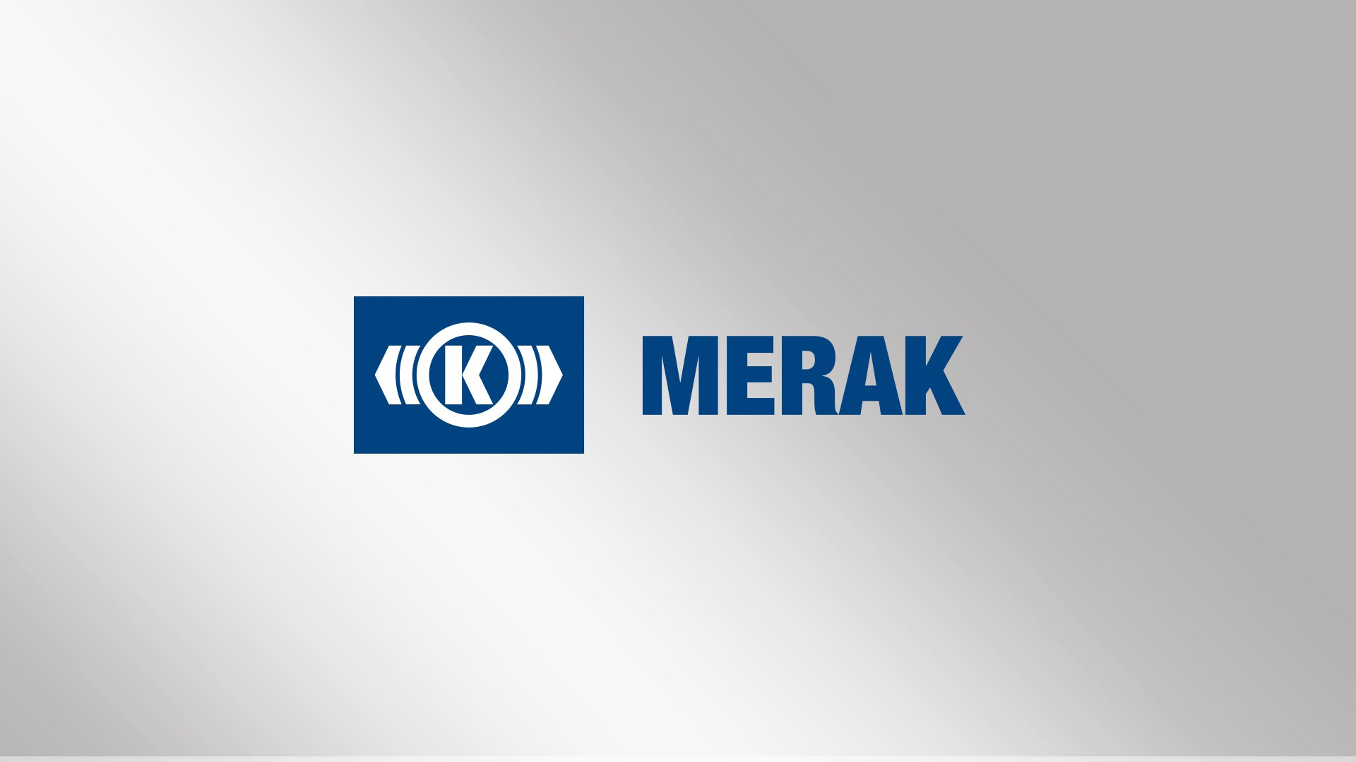 Knorr-Bremse Merak logo on reflective background