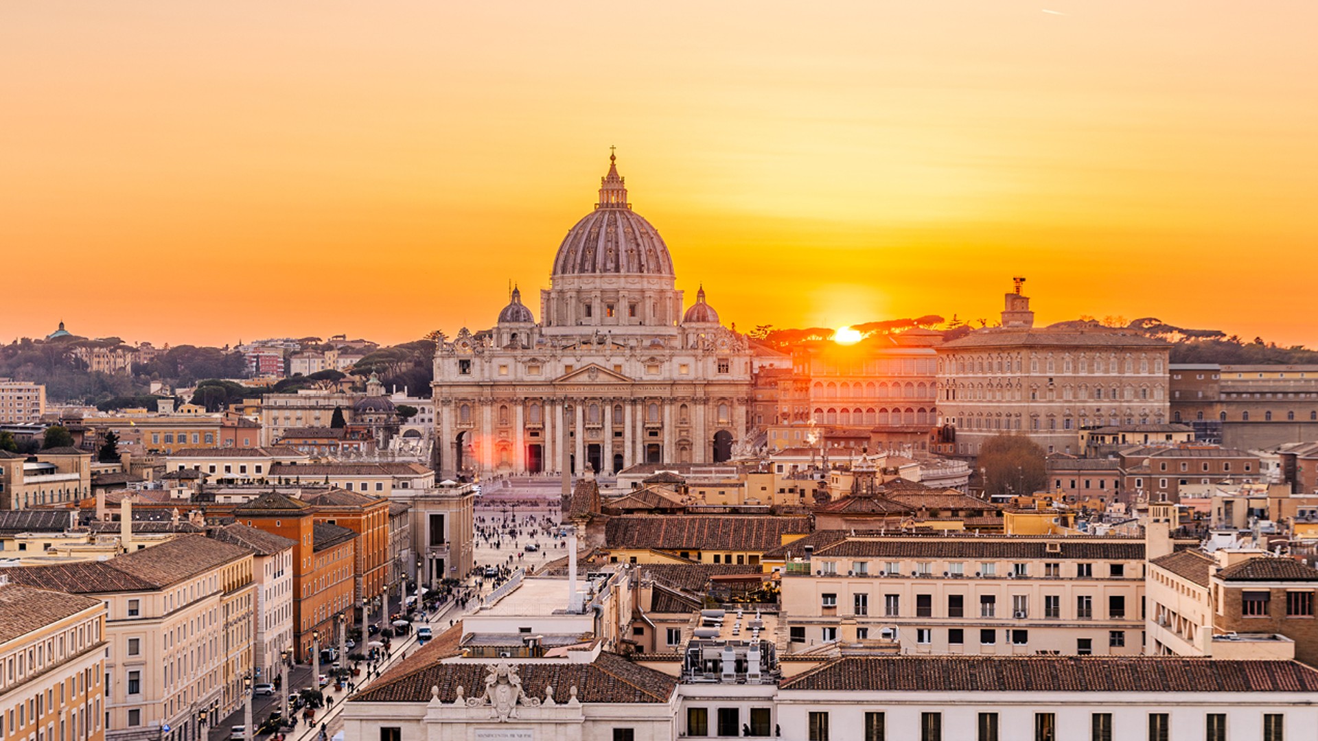 City centre of Rome.