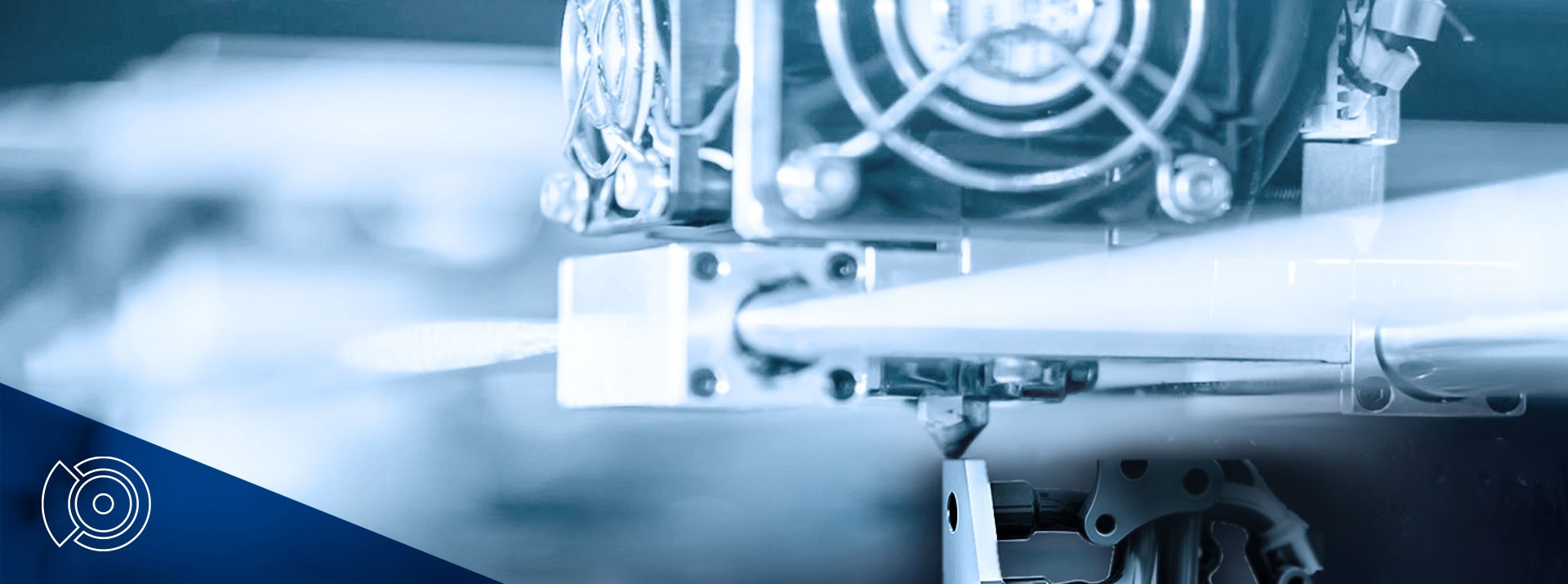 Industrial machinery with precision components in operation.