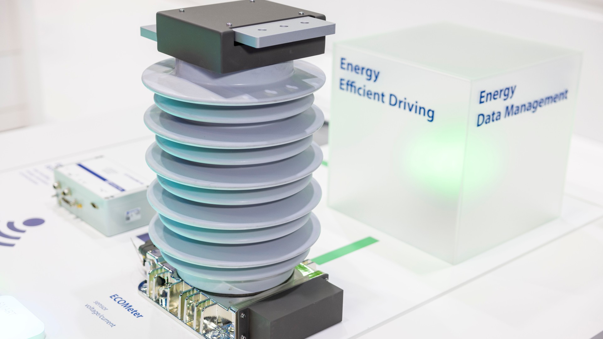 Energy-efficient driving technology and data management display.
