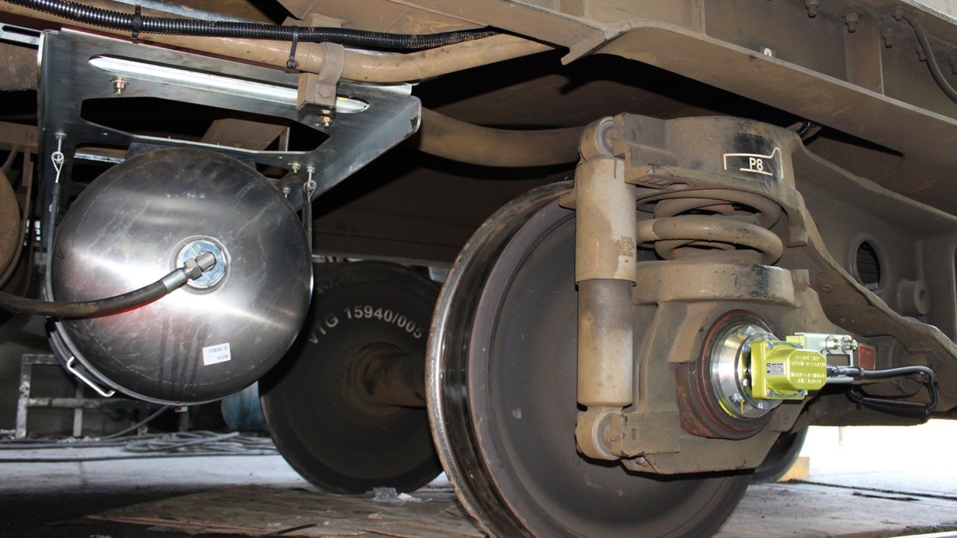 FreightControl Sentinel installed at a VTG iWagon