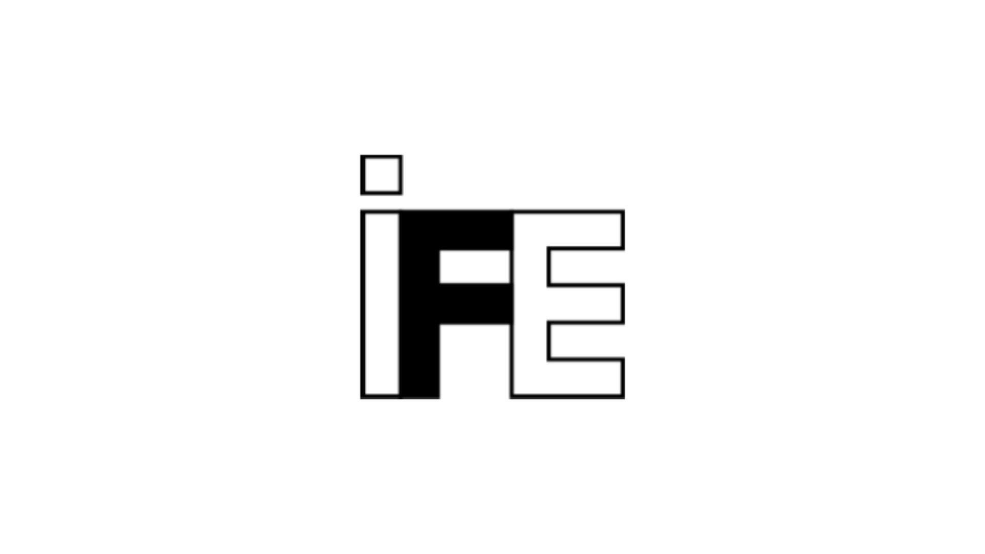 Logo of iFE design and branding consultancy.