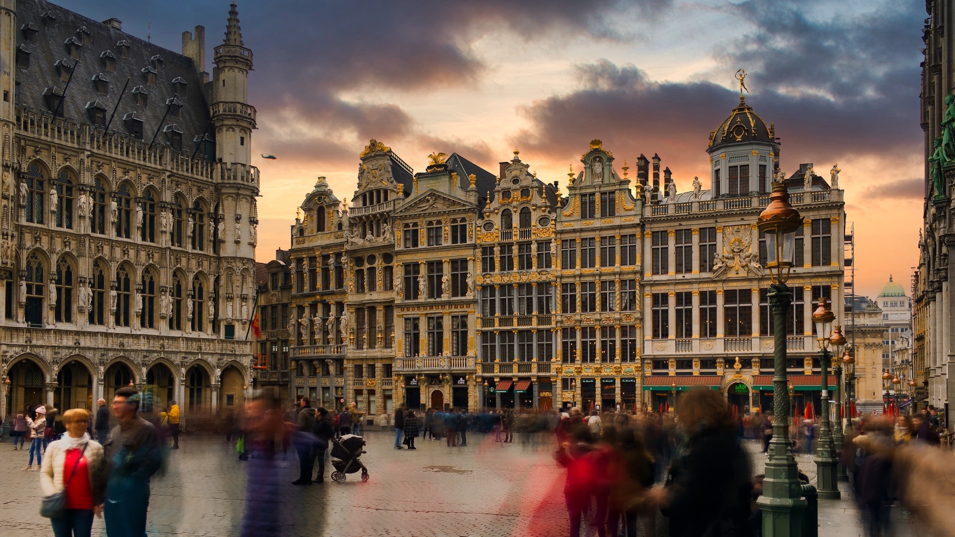 Grote market in Brussels