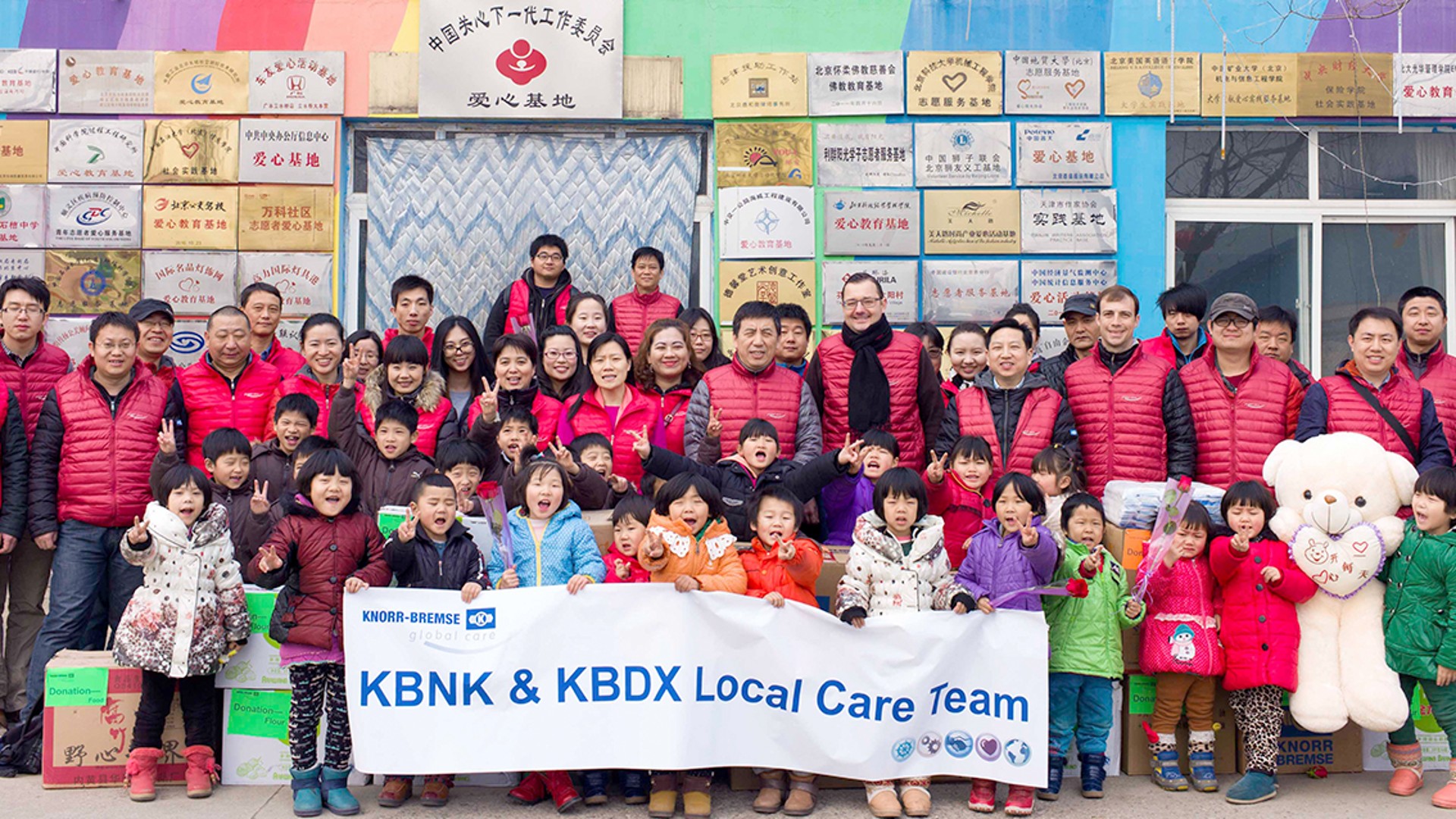 Knorr-Bremse Local Care Team group photo