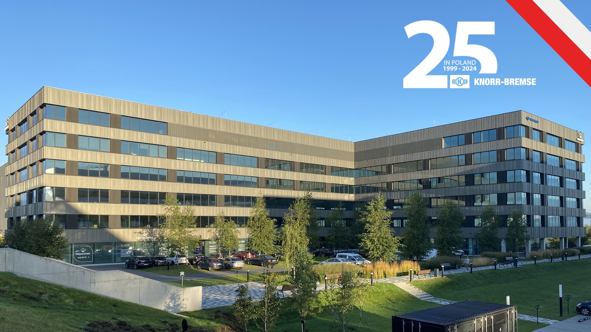 Knorr-Bremse office building in Poland.