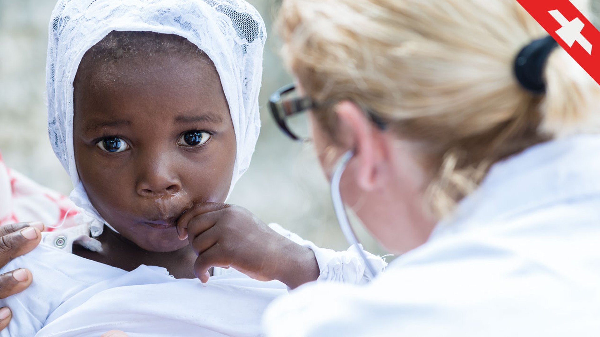 Mother and child during healthcare consultation session