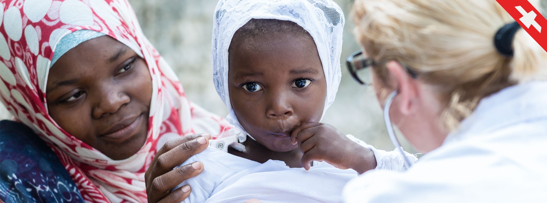 Mother and child during healthcare consultation session