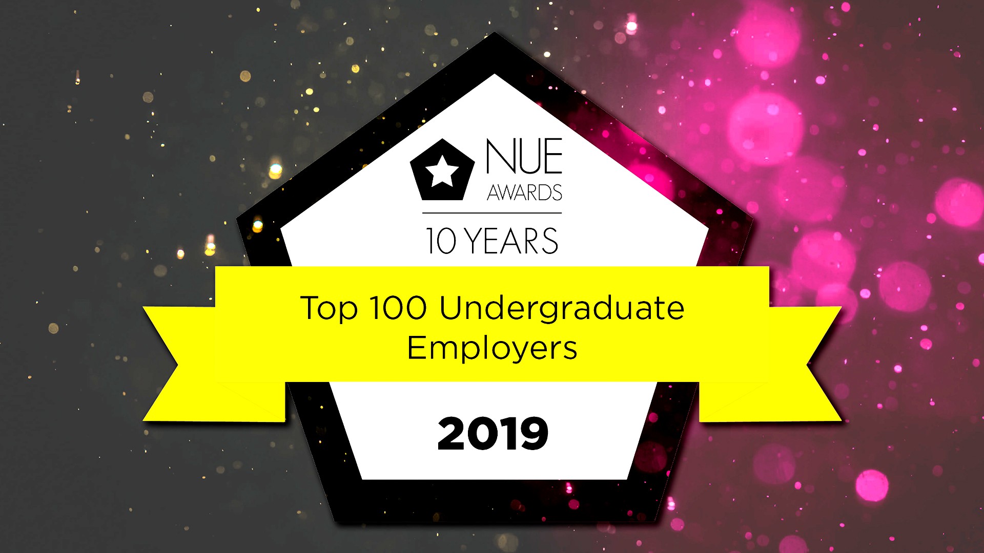 NUE Awards 2019 Top 100 Undergraduate Employers