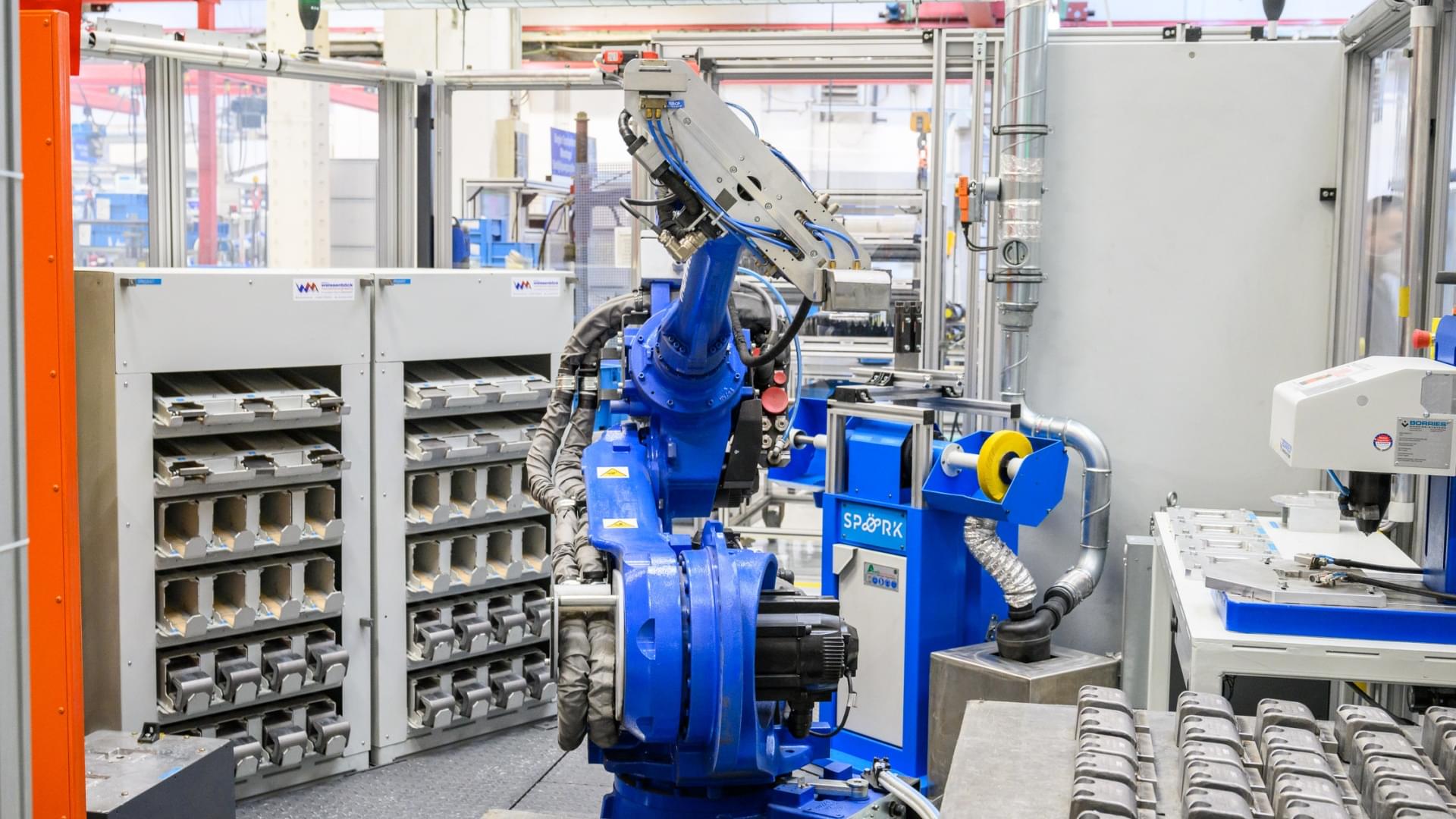 Production roboter Knorr-Bremse Austria